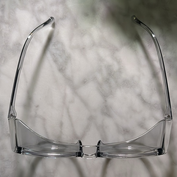 Clear Safety/Blue Light Blocking Glasses,Anti Fog, side protection for Women/Men - Picture 3 of 11